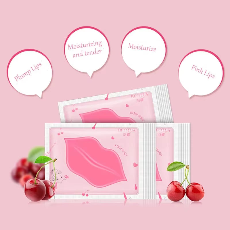 5/10Pcs Lip Mask Hydrating Repair Remove Lines Blemishes Lighten Lip Line Collagen Gel Mask Lip Color Skin Care Product