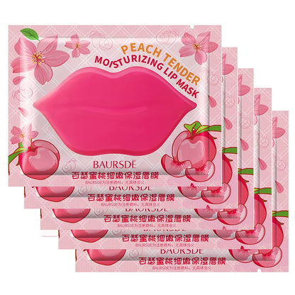 5/10Pcs Lip Mask Hydrating Repair Remove Lines Blemishes Lighten Lip Line Collagen Gel Mask Lip Color Skin Care Product