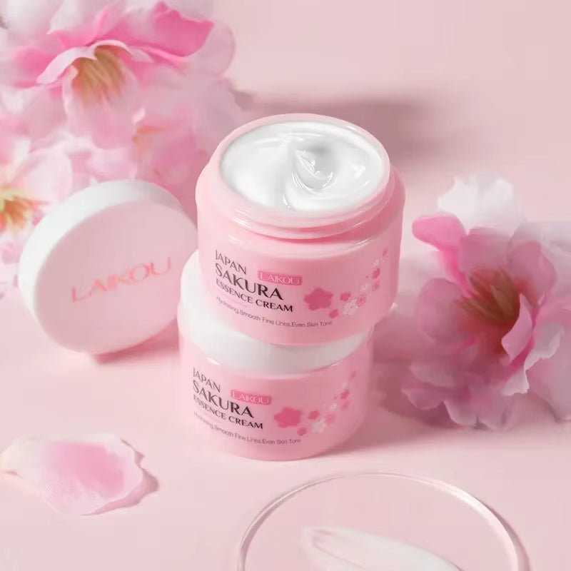 Sakura Hydrating Cream Moisturizer Whitening Nourishing Oil Control Moisturizing & Repairing Deep Hydration Lock Gentle