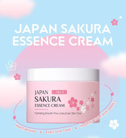 Sakura Hydrating Cream Moisturizer Whitening Nourishing Oil Control Moisturizing & Repairing Deep Hydration Lock Gentle