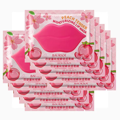 5/10Pcs Lip Mask Hydrating Repair Remove Lines Blemishes Lighten Lip Line Collagen Gel Mask Lip Color Skin Care Product